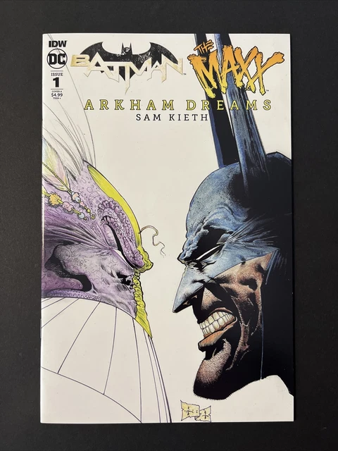 Batman The Maxx Arkham Dreams #1 Sept 2018 IDW DC NM Sam Kieth