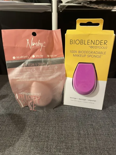 Bioblender By Ecotools Makeup Sponge & Nanshy Blending Sponge❌Read Description ❌