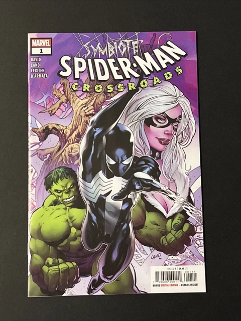 Symbiote Spider-Man Crossroads #1 Cvr A Greg Land 2021 Marvel Comics Nm