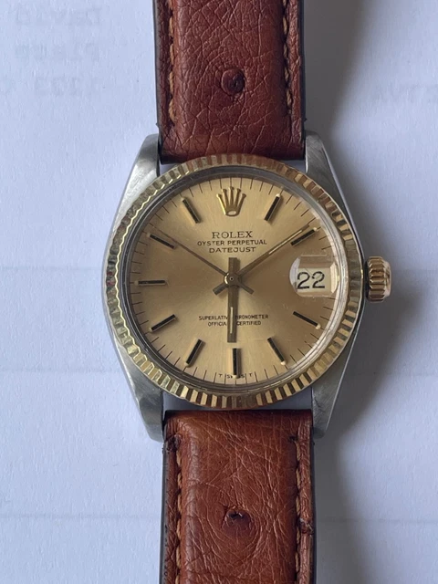 vintage ROLEX OYSTER PERPETUAL DATEJUST LADY WATCH 26mm stainless steel / Gold vintage ROLEX OYSTER PERPETUAL DATEJUST LADY WATCH 26mm stainless steel / Gold