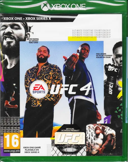 UFC 4 +Pre Order Bonus - Xbox ONE - Neu & OVP - EU Version