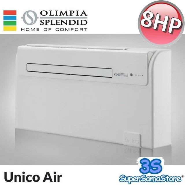 3S CLIMATISEUR UNICO AIR 8 HP OLIMPIA FROID et CHAUFFAGE SANS unité extérieur