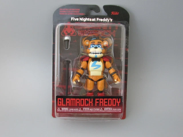 FUNKO FIVE NIGHTS at Freddy's Security Breach Glamrock Freddy Action