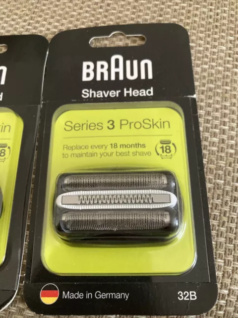 Braun Series 3 Electric Shaver Replacement Head - Pro Skin 100%Genuine
