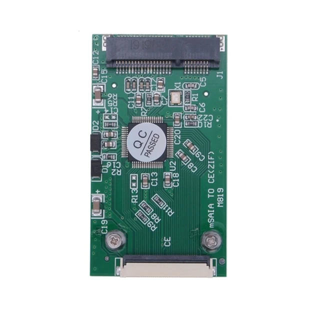 mSATA SSD to CE ZIF Adapter - Mini PCIE Converter Card for HDD