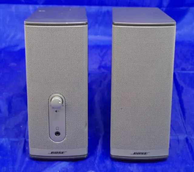 Bose Companion 2 Series II Multimedia Speaker System Tested NO POWER CORD