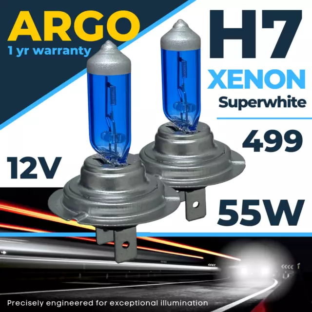 Fits Citroen Xenon White 55w Headlight Bulbs C3 C4 Picasso C5 C6 C8 DS3 DS4 DS5