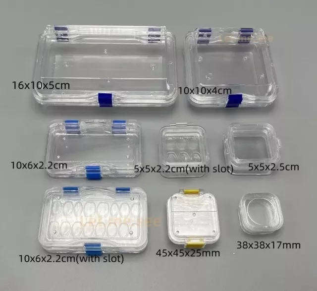 Denture Storage Box With Membrane Film Patch Cases Dentist Materials Holder