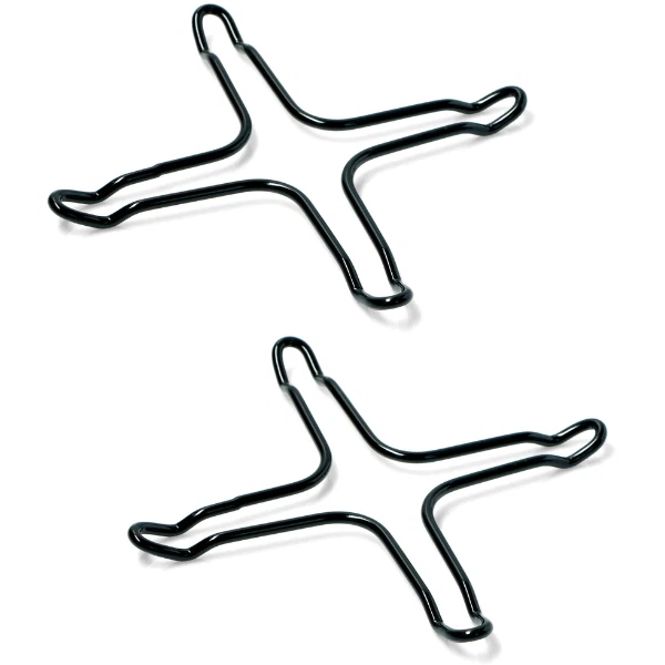 2 Riduttore Riduzione 4 Punte Smaltata 165mm X Fornello Cucine Piano Cottura Gas