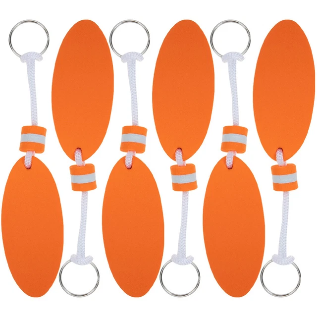 6 Pcs Porte-clés Flottant Eva Planche De Surf Approvisionnement Flotteur