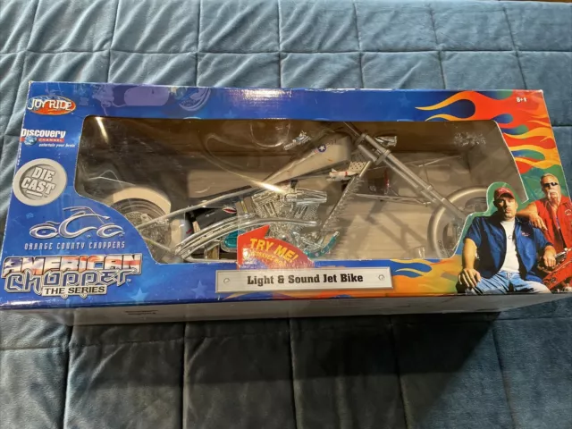 OCC Orange County American Choppers Ertl 1:6 Light & Sound Jet Bike #37191 **NEW