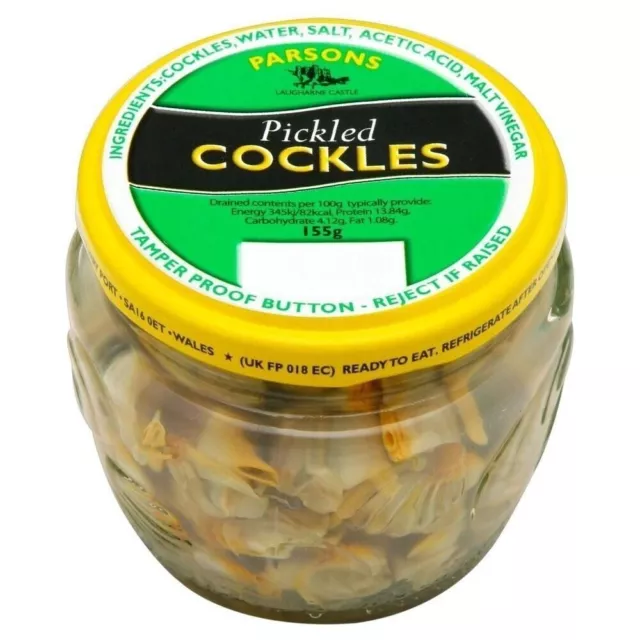 Sottaceto Gallese Cockles Barattolo Parsons 155g