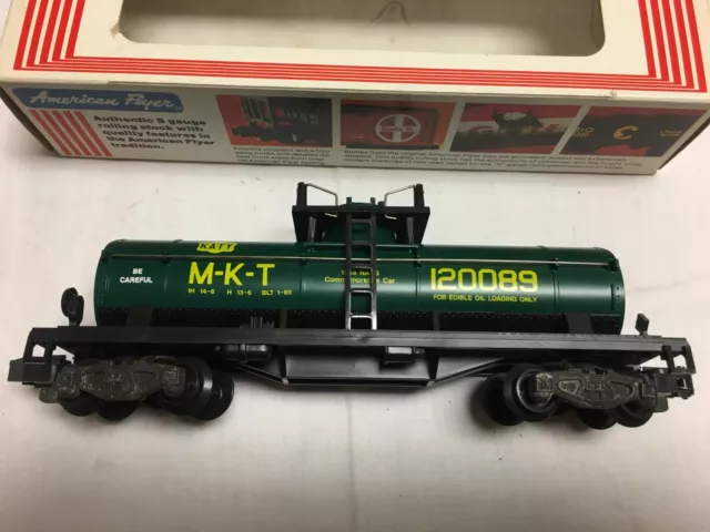 American Flyer 1989 NASG Convention Katy MKT Tanker Car 6-48471 S Gauge 3