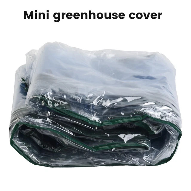 Housse De Serre PVC Transparente - 3/4/5 Niveaux, Imperméable, Renforcée - Pour Jardin Extérieur, Protection Plants - 5