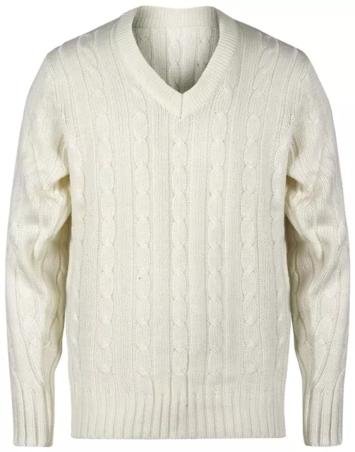 Gray-Nicolls Long Sleeve Plain Cricket Sweater