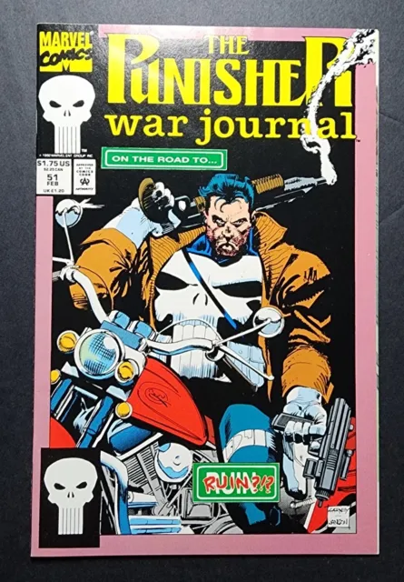 The Punisher War Journal #51 (1993) Marvel Comics Comic Book