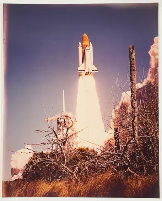 NASA Challenger Launch Photo