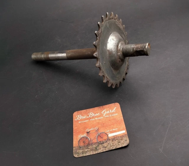 Axe de pédalier P2R pour Mobylette Peugeot 50 103 LAND 1979 à