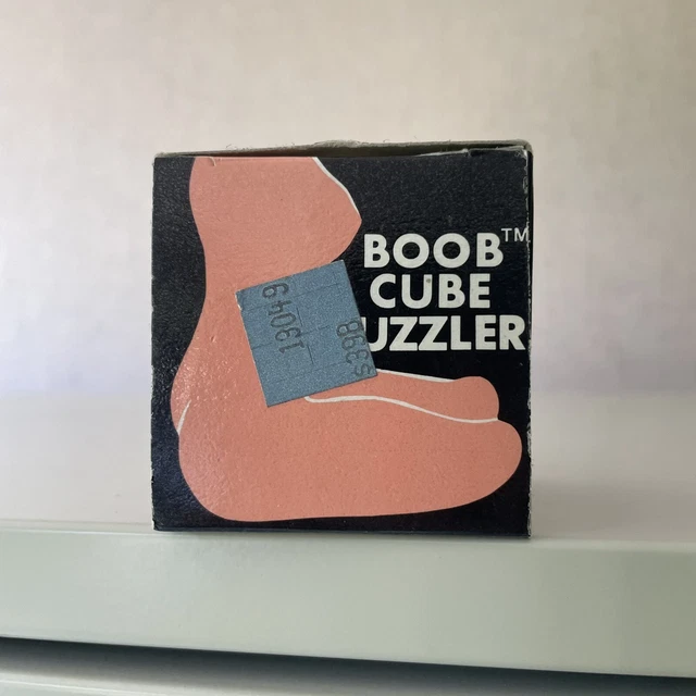 ORIGINAL BOOB CUBE Vintage Topless Rubik's Cube Puzzle 1980s RARE