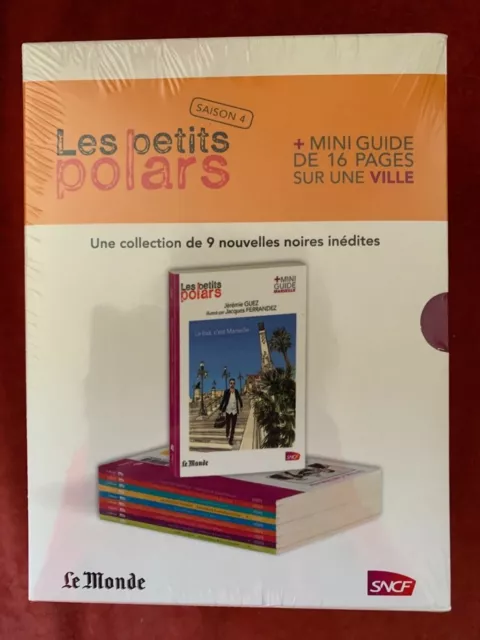 Coffret les petits polars saison 4 le Monde 9 dvd neuf sous blister