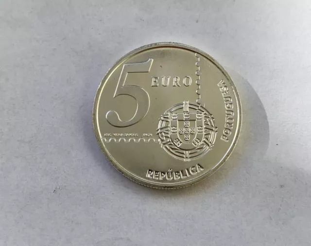 Portugal 5 Euro 2003 150 Jahre Portugiesische Briefmarke #LUB74