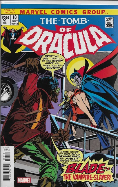 Tomb of Dracula #10A VF/NM; Marvel | Facsimile Blade Vampire Hunter - we combine