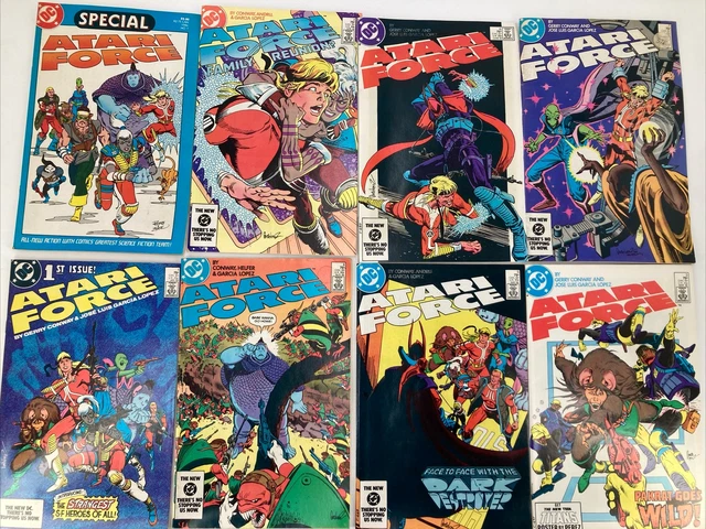 Atari Force Lot of 17  1, 3, 4-8, 12-20, & Special 1 DC Comics 1984