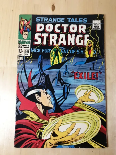 Strange Tales Volume 1 #168 Marvel Comics 1967 Final Title of Run