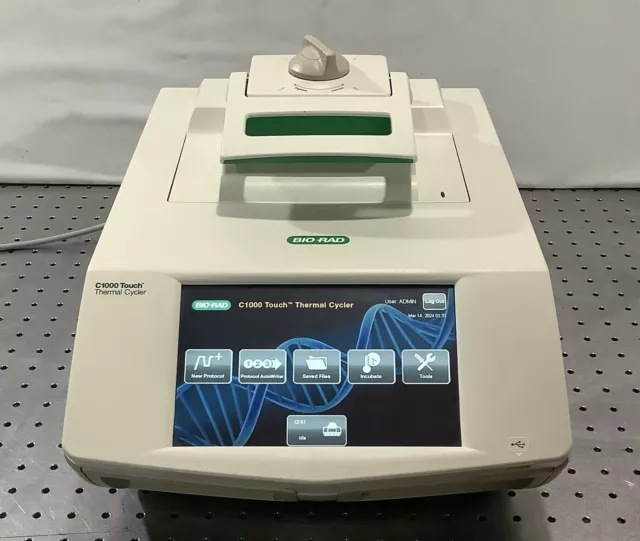 Bio-Rad C1000 Touch PCR Thermal Cycler w/ 96 Well Fast Reaction Module