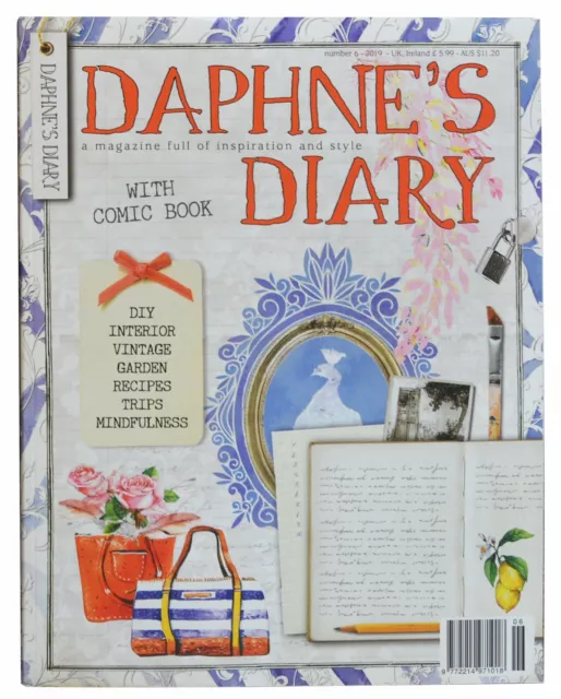 DAPHNE'S DIARY MAGAZINE No 6 2019 $55.00 - PicClick AU