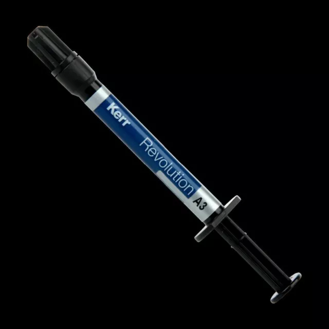 Dental Kerr Revolution Formula 2 Flowable Composite 1 Syringe Shade A3 1pcs