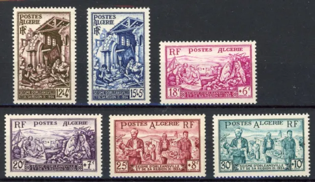 [51.856] Algeria 1954 good set MNH VF stamps $32.5