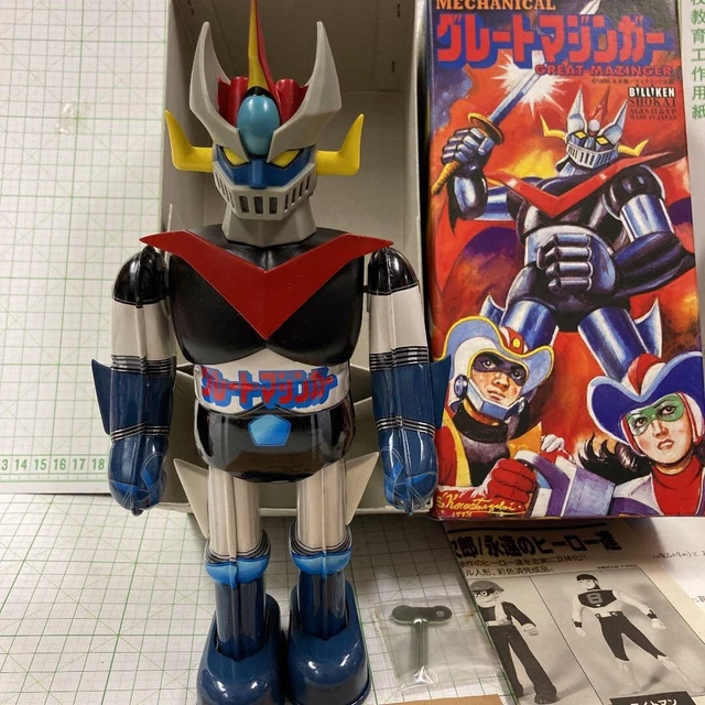 Mazinger Z Figure Toys Megazord Robo Chogokin Mainspring walking great
