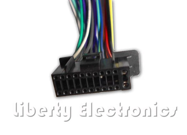 NEW 22 PIN AUTO STEREO WIRE HARNESS PLUG for JVC KW V940BW