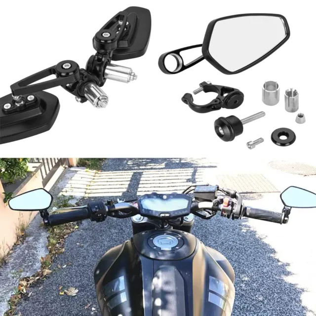 High Quality Handle Bar End  Mirrors For For Yamaha MT-25 MT09 MT03 MT10