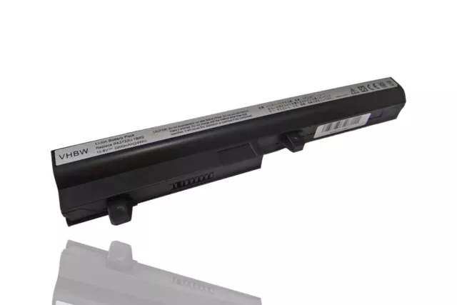 Batterie pour Toshiba Satellite NB200-113 NB200 NB200-10z NB200-110 2200mAh