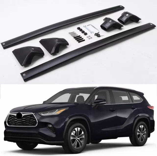 LOCKABLE FOR TOYOTA Highlander 20202023 2024 Roof Rack Cross bars