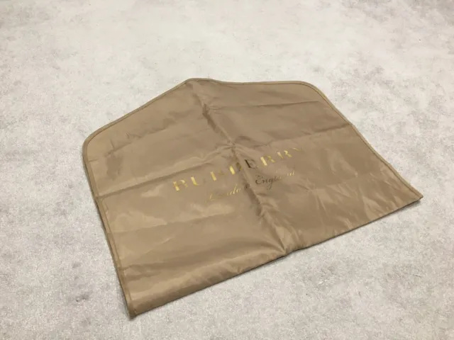 Burberry Garment Bag Suit Jacket Trench Coat Travel Case Nylon Brown 106x60cm