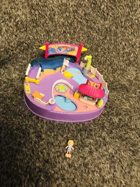 Vintage Bluebird Polly Pocket 1997 Magical Swimabout Pool Party