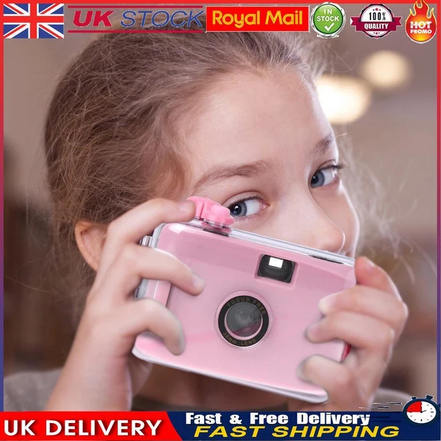 Kids Camera Non-disposable Waterproof Shockproof Film LOMO Camera Toys (B)