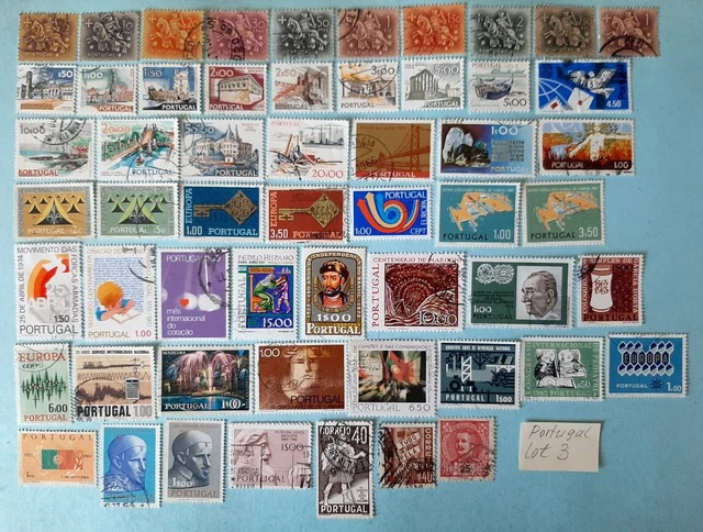 Portugal Lot 3 großes Lot gestempelt 