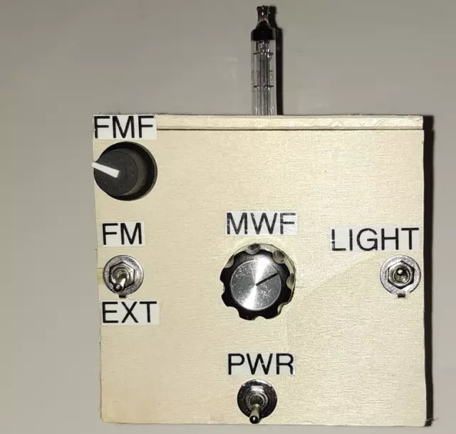 Mittelwellen Modulator in Röhrentechnik, am transmitter, am sender, Prüfsender