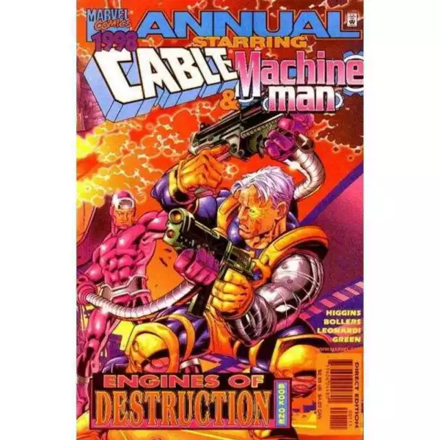 Cable Annual 1998 & Machine Man Marvel Comics (VFNM)