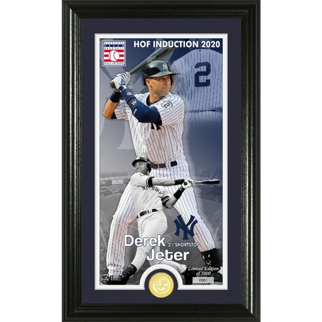 Highland Mint Derek Jeter New York Yankees HOF Supreme Bronze Coin Photo Mint