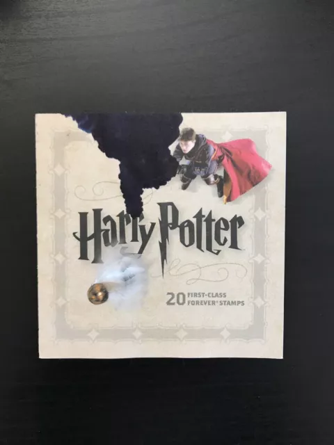 Harry Potter USPS Booklet of 20 Collectible First-Class Forever Stamps 2013