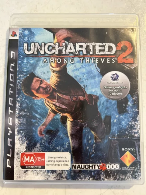 PS3 UNCHARTED 1, 2, & 3 game bundle All With Manuals