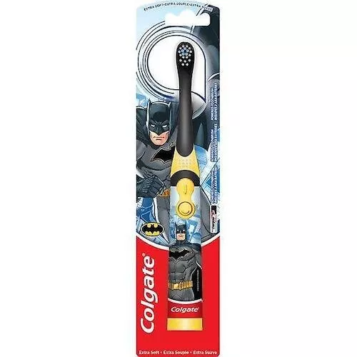 Colgate Kids Battery Powered Extra Soft Toothbrush Batman