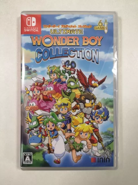 Ultimate Wonder Boy Collection Switch Japan New (Jp)