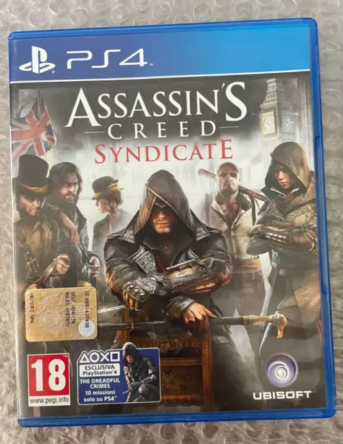 ASSASSIN'S CREED SYNDICATE COMPLETO PLAYSTATION 4 PS4 USATO PAL ita