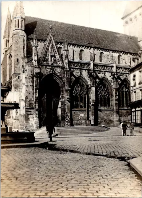 France, Falaise, église Saint-Gervais Vintage silver print Tirage argentique